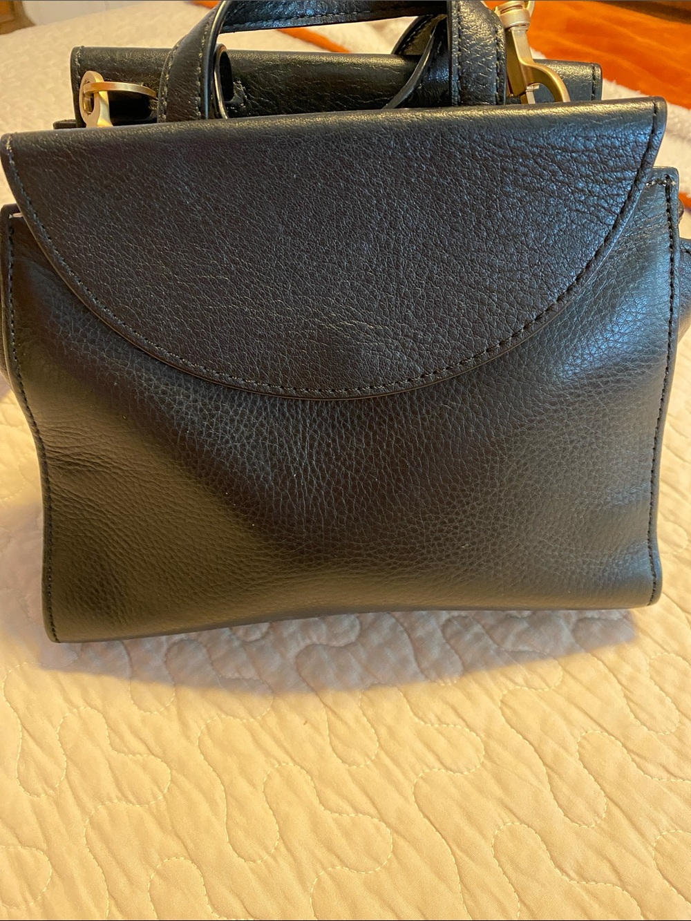 Kate Spade Saturday Black Leather Crossbody